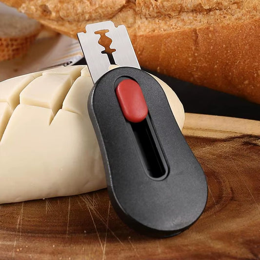 Magnetic Bread Scoring Tool with 5 Razors Blades Ergonomic Sourdough Slashing Razors Kitchen Sourdough Supplies for Baking